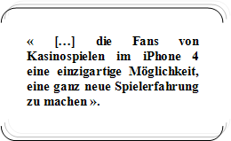 Iphone und kasinospiele die debatte wird heftiger